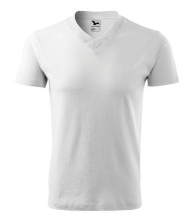 1021213 - V-neck tricou unisex gri închis S