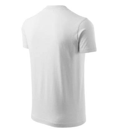 1021213 - V-neck tricou unisex gri închis S