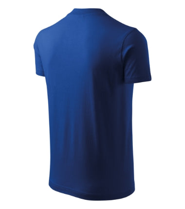 1021213 - V-neck tricou unisex gri închis S