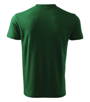 1021213 - V-neck tricou unisex gri închis S