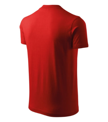 1021213 - V-neck tricou unisex gri închis S