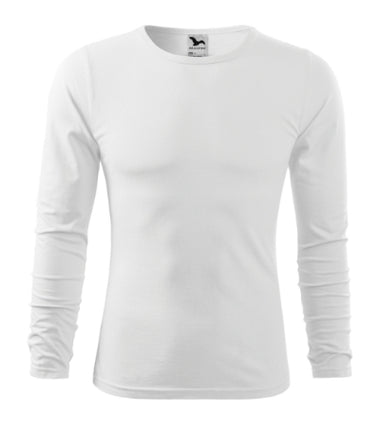 1190613 - Fit-T LS tricou pentru bărbaţi verde sticlă S