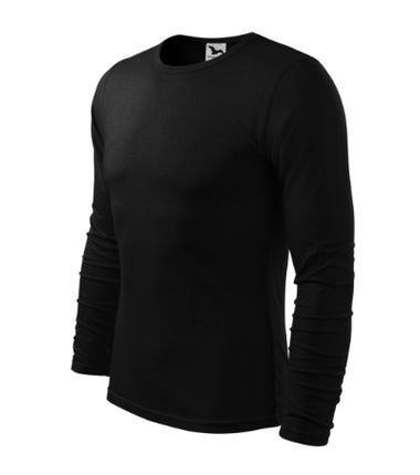 1190613 - Fit-T LS tricou pentru bărbaţi verde sticlă S