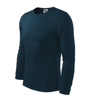 1190613 - Fit-T LS tricou pentru bărbaţi verde sticlă S