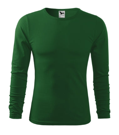 1190613 - Fit-T LS tricou pentru bărbaţi verde sticlă S