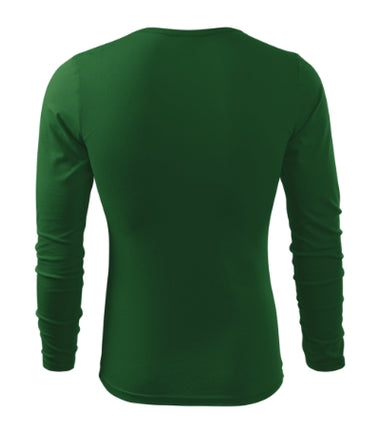 1190613 - Fit-T LS tricou pentru bărbaţi verde sticlă S