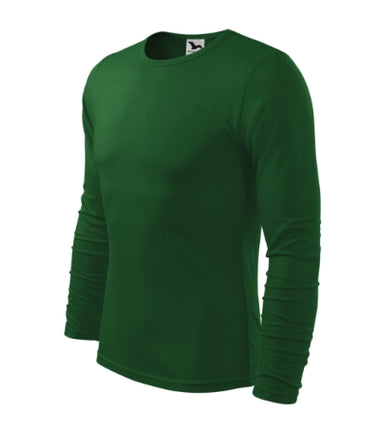 1190613 - Fit-T LS tricou pentru bărbaţi verde sticlă S