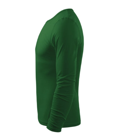 1190613 - Fit-T LS tricou pentru bărbaţi verde sticlă S