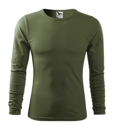 1190613 - Fit-T LS tricou pentru bărbaţi verde sticlă S