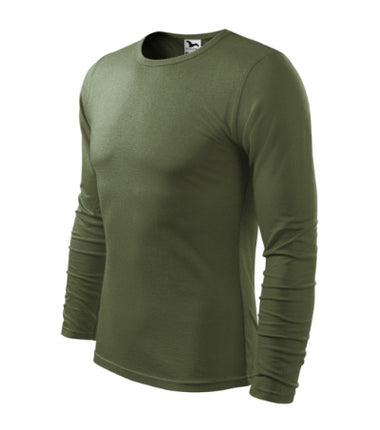 1190613 - Fit-T LS tricou pentru bărbaţi verde sticlă S