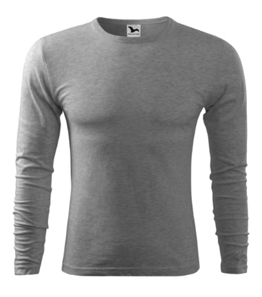 1190613 - Fit-T LS tricou pentru bărbaţi verde sticlă S