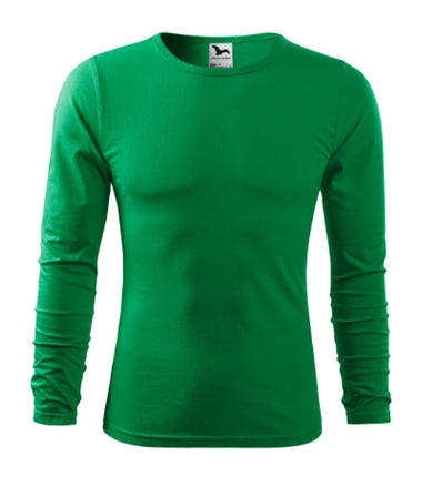 1190613 - Fit-T LS tricou pentru bărbaţi verde sticlă S