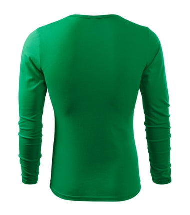 1190613 - Fit-T LS tricou pentru bărbaţi verde sticlă S