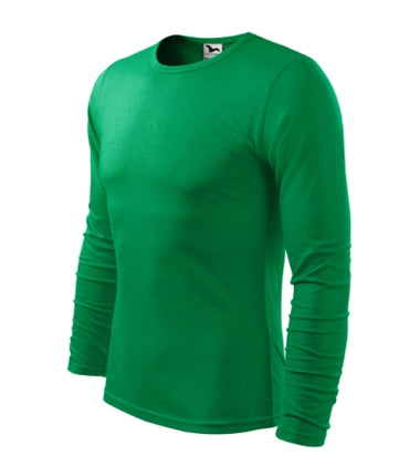 1190613 - Fit-T LS tricou pentru bărbaţi verde sticlă S