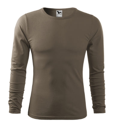 1190613 - Fit-T LS tricou pentru bărbaţi verde sticlă S