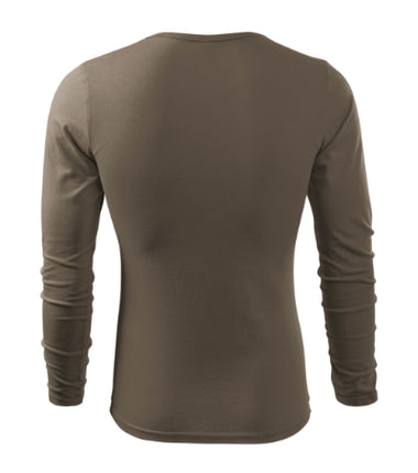 1190613 - Fit-T LS tricou pentru bărbaţi verde sticlă S