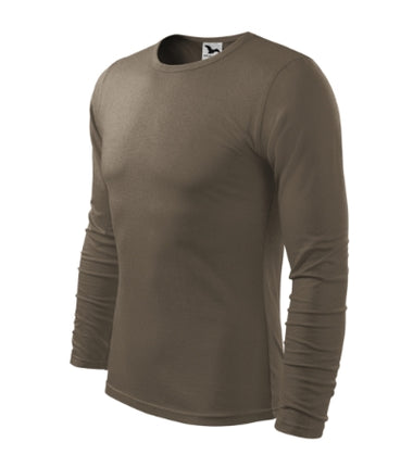 1190613 - Fit-T LS tricou pentru bărbaţi verde sticlă S