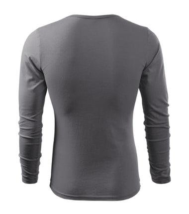 1190613 - Fit-T LS tricou pentru bărbaţi verde sticlă S