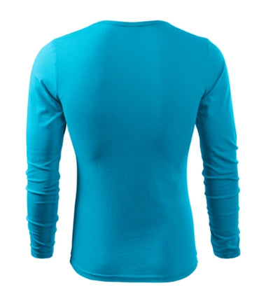 1190613 - Fit-T LS tricou pentru bărbaţi verde sticlă S