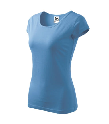 1229312 - Pure tricou pentru damă albastru petrol XS