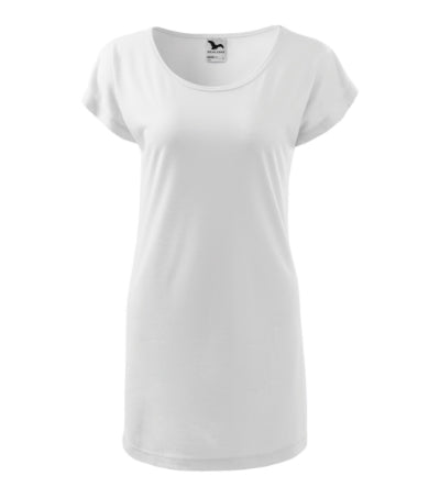 1233612 - Love tricou/rochie pentru damă gri metalic XS