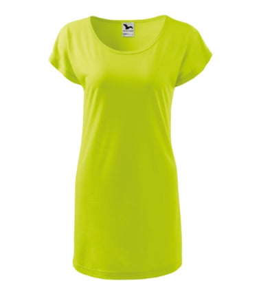1233612 - Love tricou/rochie pentru damă gri metalic XS