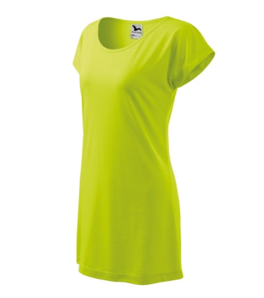 1233612 - Love tricou/rochie pentru damă gri metalic XS