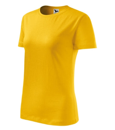 1330412 - Classic New tricou pentru damă galben XS