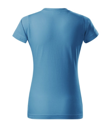 1349312 - Basic tricou pentru damă albastru petrol XS
