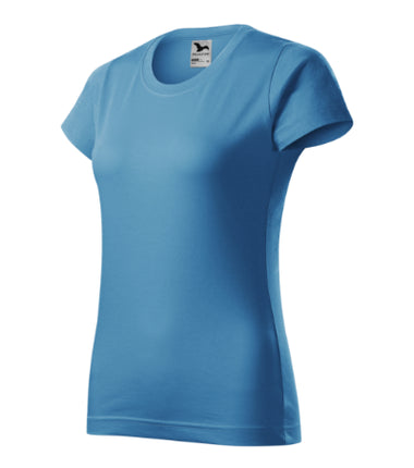 1349312 - Basic tricou pentru damă albastru petrol XS