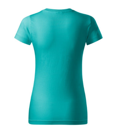 1349312 - Basic tricou pentru damă albastru petrol XS