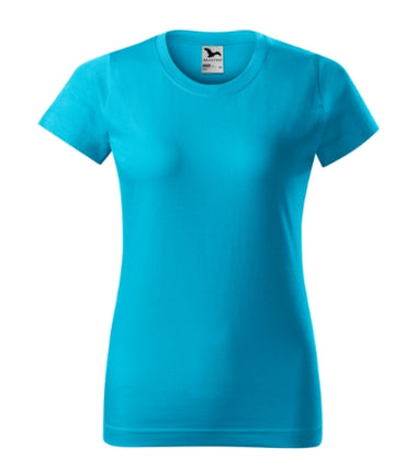 1349312 - Basic tricou pentru damă albastru petrol XS