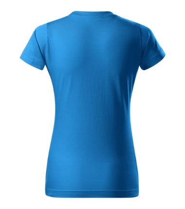 1349312 - Basic tricou pentru damă albastru petrol XS
