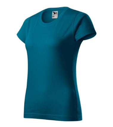 1349312 - Basic tricou pentru damă albastru petrol XS