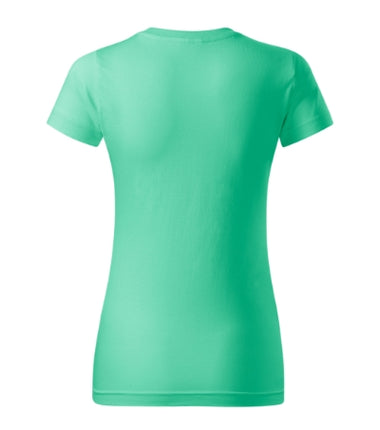 1349312 - Basic tricou pentru damă albastru petrol XS