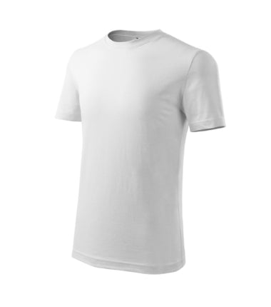 1350009 - Classic New tricou pentru copii alb 122 cm/6 ani