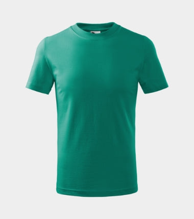 1380007 - Basic tricou pentru copii alb 158 cm/12 ani