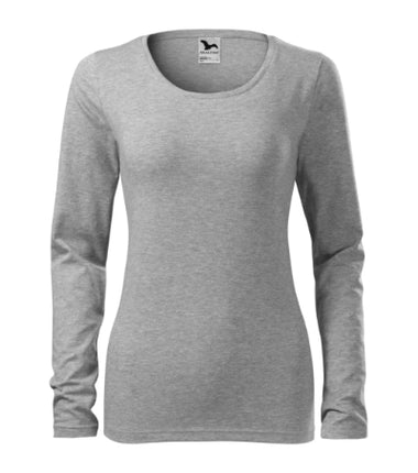 1391212 - Slim tricou pentru damă gri închis XS