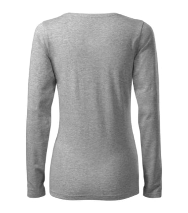 1391212 - Slim tricou pentru damă gri închis XS
