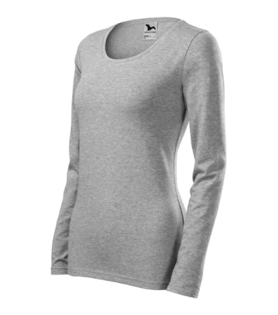 1391212 - Slim tricou pentru damă gri închis XS