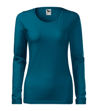 1391212 - Slim tricou pentru damă gri închis XS