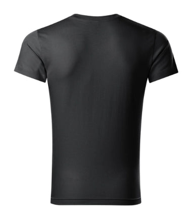 1460113 - Slim Fit V-neck tricou pentru bărbaţi negru S