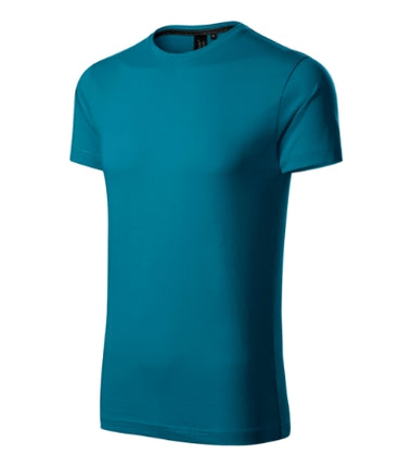 153A313 - Exclusive tricou pentru bărbaţi avocado green S