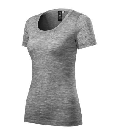 1581212 - Merino Rise tricou pentru damă gri închis XS