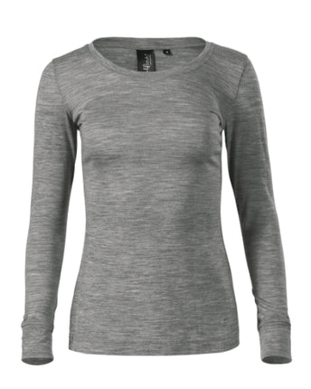 1600113 - Merino Rise LS tricou pentru damă negru S