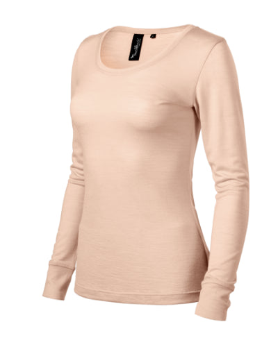 1600113 - Merino Rise LS tricou pentru damă negru S