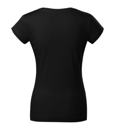 1626012 - Fit V-neck tricou pentru damă denim XS