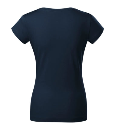 1626012 - Fit V-neck tricou pentru damă denim XS
