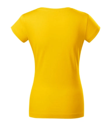 1626012 - Fit V-neck tricou pentru damă denim XS