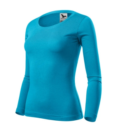 1694412 - Fit-T LS tricou pentru damă turcoaz XS